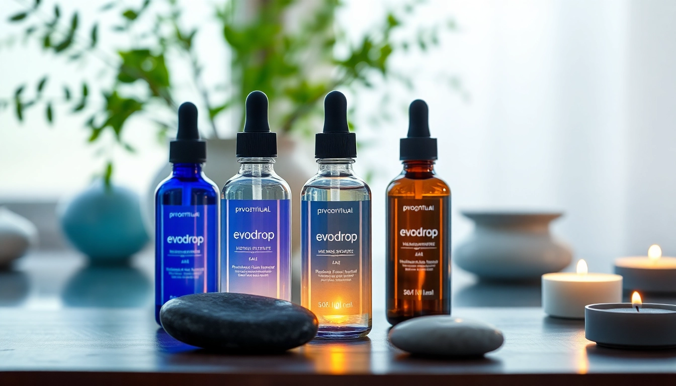 Evodrop Erfahrung in klarem Wellness-Setting mit beruhigenden Farben und sanfter Beleuchtung.