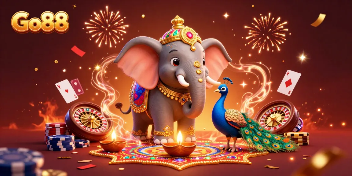 Engage with Go88's rich casino experience, featuring dynamic characters and vibrant game elements.