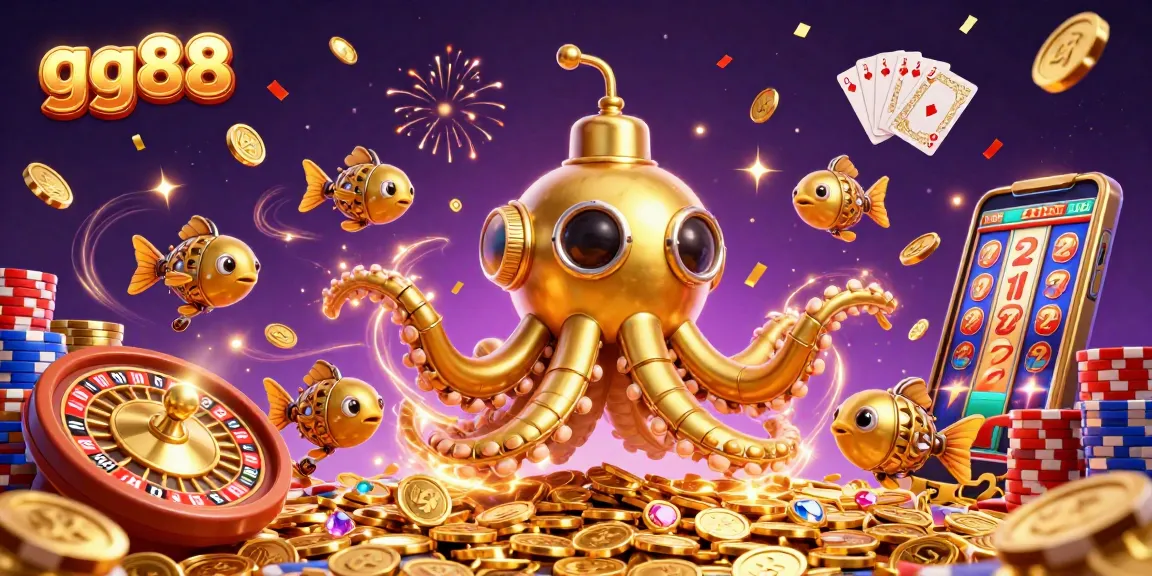 Experience the thrill of winning with gg88 in a vibrant casino world filled with golden celebrations.