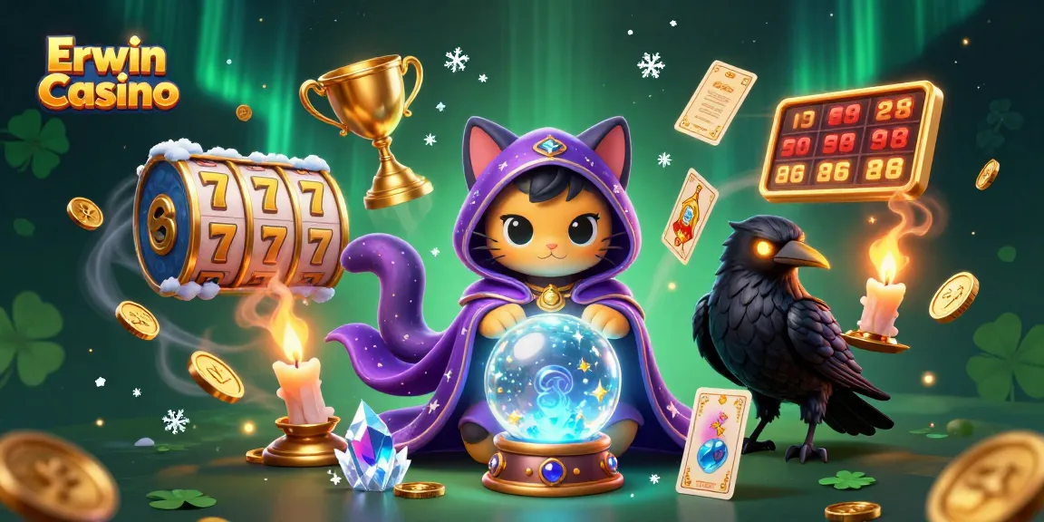Erwin Casino bietet faszinierende Slots mit leuchtenden Symbolen und dynamischen Bonusangeboten.